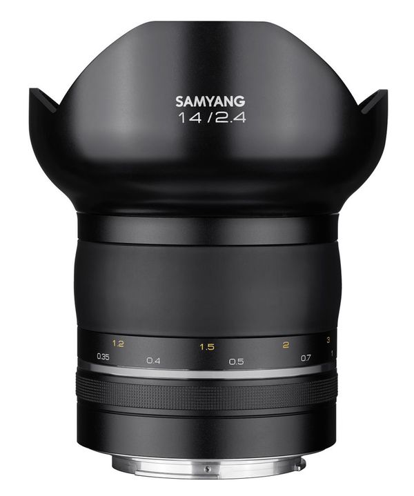 Samyang XP 14mm f/2.4  Nikon FX
