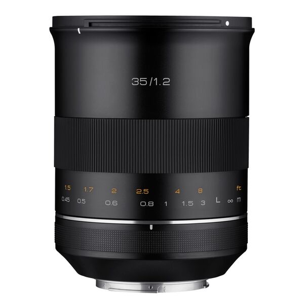 Samyang XP 35mm f/1,2  Canon EF