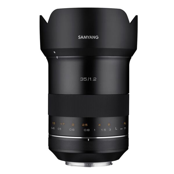 Samyang XP 35mm f/1,2  Canon EF