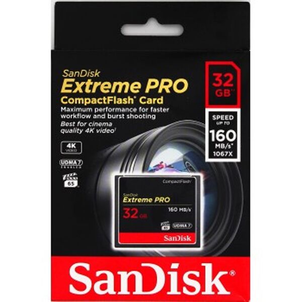 SanDisk Compact Flash ExtremePro  32 GB