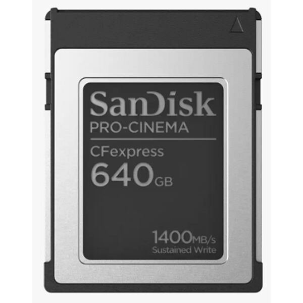 SanDisk Pro-Cinema CFexpress VPG400, Type B  640 GB