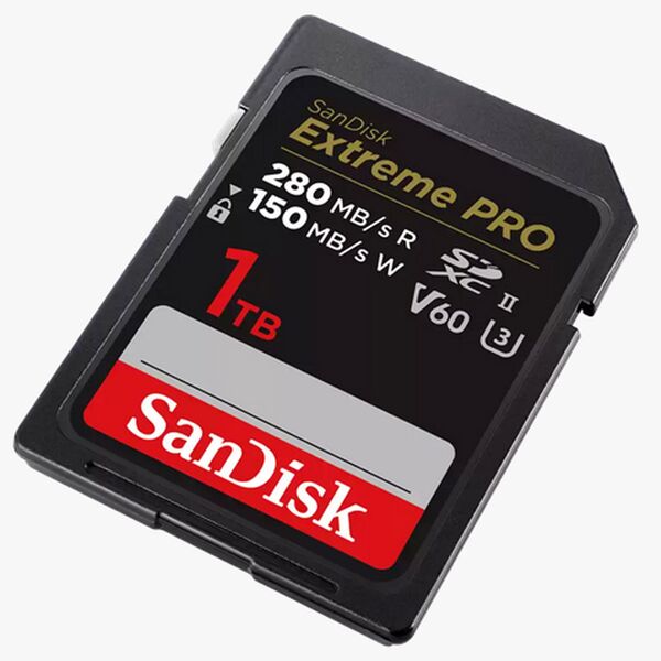SanDisk SDXC Extreme PRO 150MB/s V60 UHS-II Class10 R280-/W Speicherkarte  1 TB