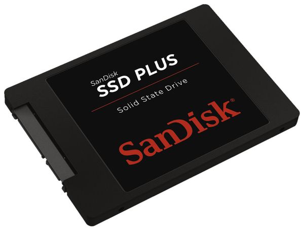 SanDisk SSD-Festplatte Plus, SATA 3 (6Gbit/s)  240GB