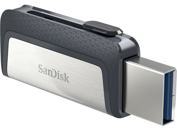 SanDisk Ultra Dual USB Drive USB 3.1 Type-C, 150MB/s  128 GB
