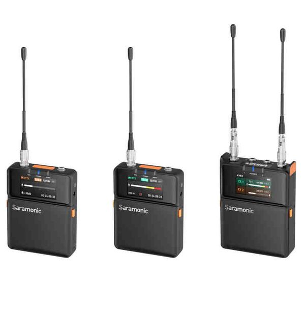 Saramonic K9 Dual-Channel Digital UHF Wireless Audiosystem für Filmemacher 