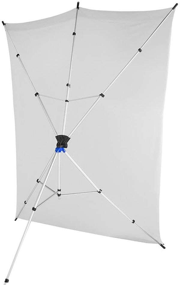 SAVAGE Hintergrund Travel Kit 1,52x2,13m  weis