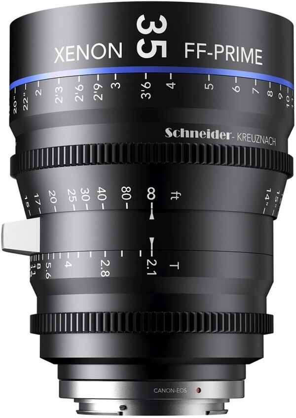 Schneider-Kreuznach Cine Lens Xenon FF-Prime 35mm, T/2,1  Canon EF