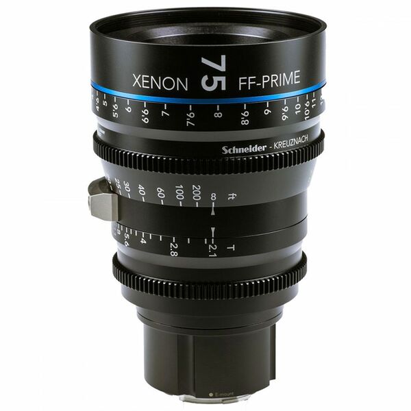 Schneider-Kreuznach Cine Lens Xenon FF-Prime 75mm, T/2,1  Canon EF