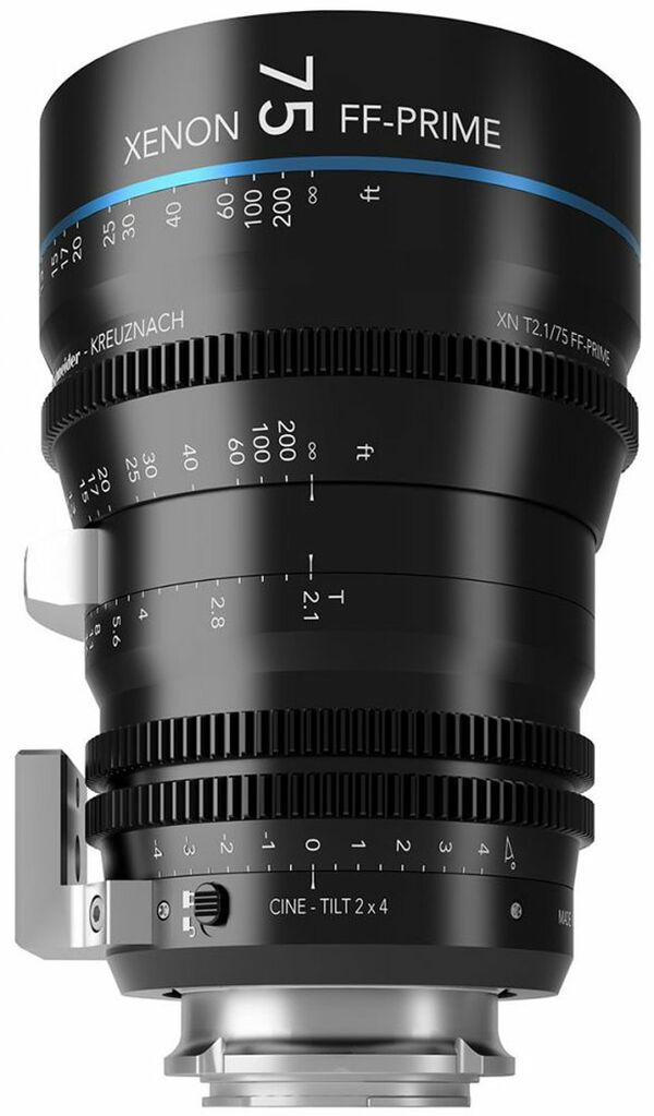 Schneider-Kreuznach Cine-Tilt Lens Xenon FF-Prime 75mm, T/2,1  Sony FE-Mount