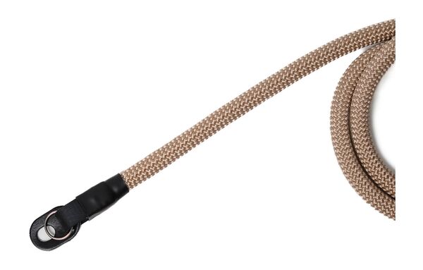 seam strap Kameraseil - Polypropylen mit Schutzleder  Beige  90 cm