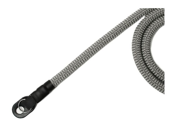 seam strap Kameraseil - Polypropylen mit Schutzleder  Grau  100 cm
