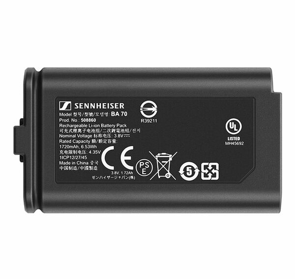 Sennheiser BA70 Li-Ion Akkupack für EW-D 