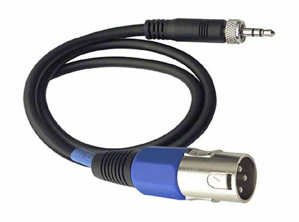 Sennheiser CL 100 Line-Kabel für EK 100 3,5 mm Klinke auf 3-polig XLR-M, 60 cm 