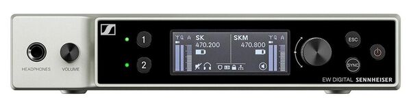 Sennheiser EW-DX EM 2 digitaler 2-Kanal-Empfänger Dante  Q1-9