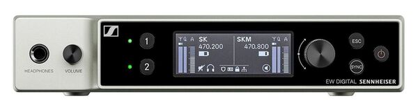 Sennheiser EW-DX EM 2 digitaler 2-Kanal-Empfänger Dante  S2-10