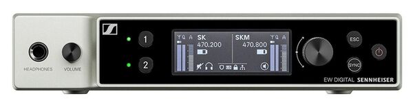 Sennheiser EW-DX EM 2 digitaler 2-Kanal-Empfänger Dante  U1-5