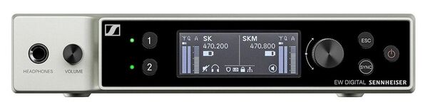 Sennheiser EW-DX EM 2 digitaler 2-Kanal-Empfänger Dante  Y1-3