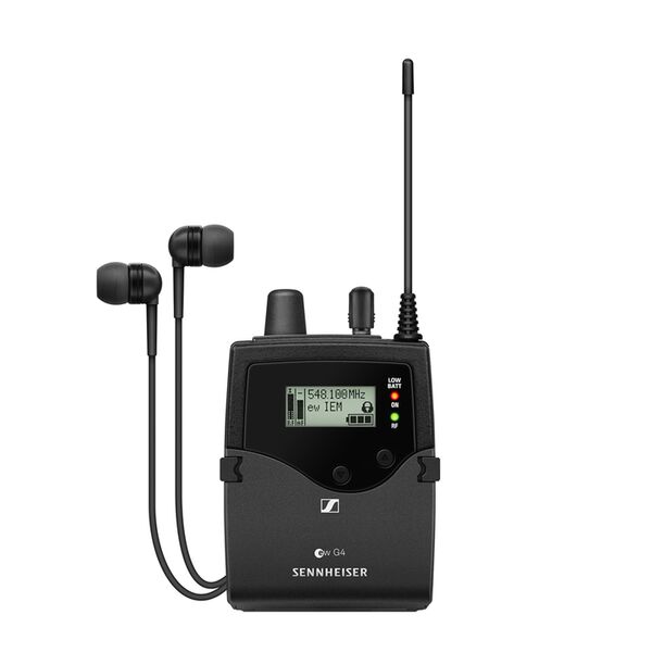 Sennheiser ew IEM G4-Twin-A, drahtloses Stereo in Ear Monitoring Doppel-Set 