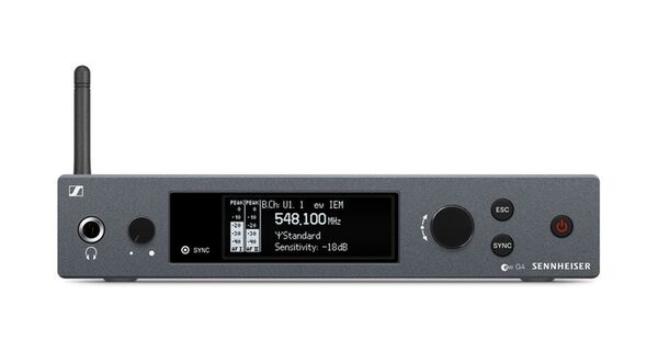 Sennheiser ew IEM G4-Twin-A, drahtloses Stereo in Ear Monitoring Doppel-Set 