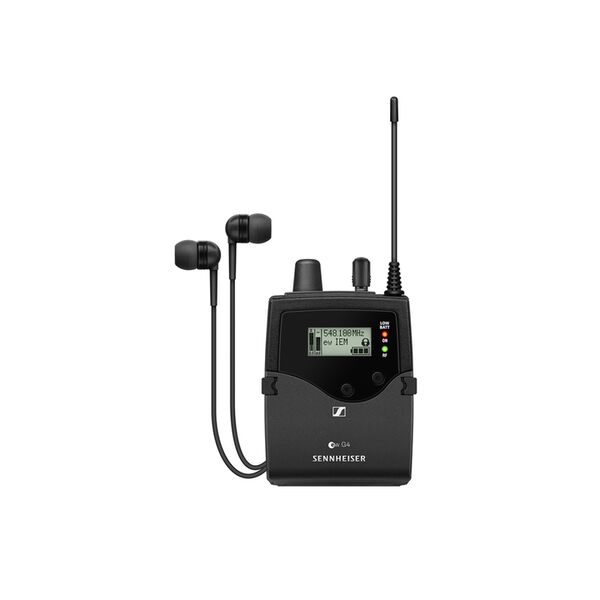 Sennheiser ew IEM G4-Twin-B, drahtloses Stereo In Ear Monitoring Doppel-Set 