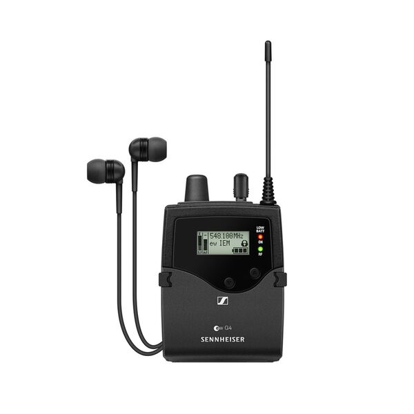 Sennheiser ew IEM G4-Twin-G, drahtloses Stereo IEM Doppel-Set 
