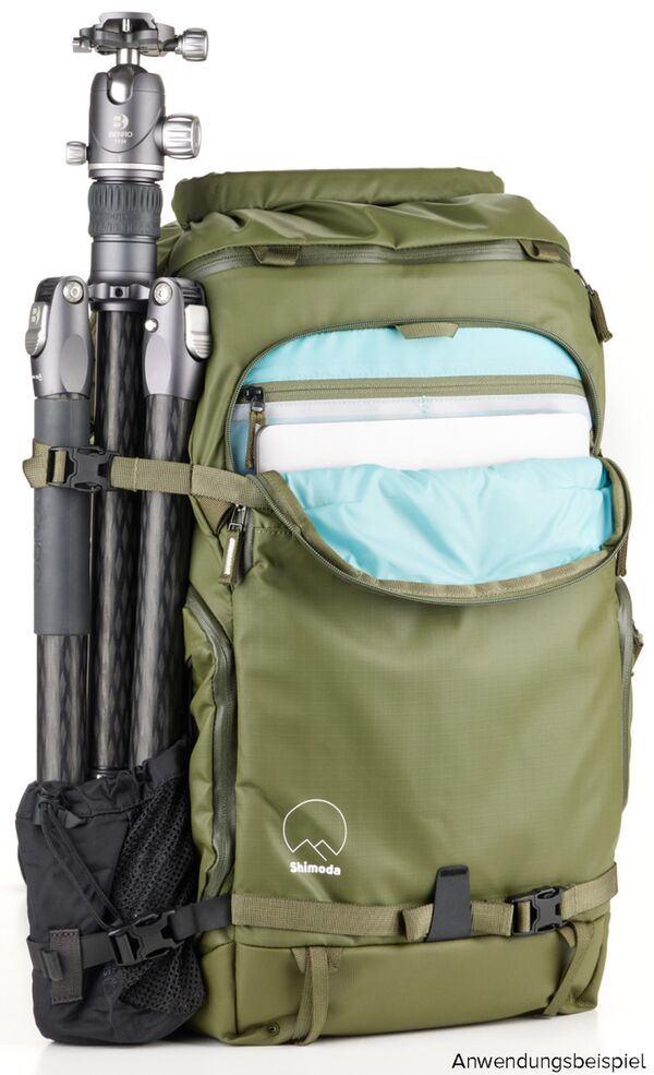 Shimoda Action X40 V2 Starter Kit (Med DSLR CU)  Armeegrün