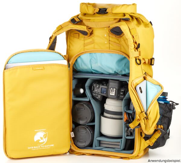 Shimoda Action X40 V2 Starter Kit (Med DSLR CU)  gelb