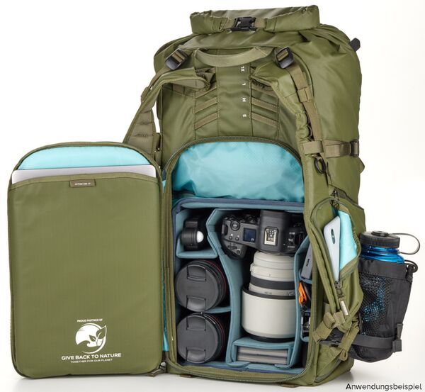 Shimoda Action X50 V2 Starter Kit (Med DSLR CU)  Armeegrün