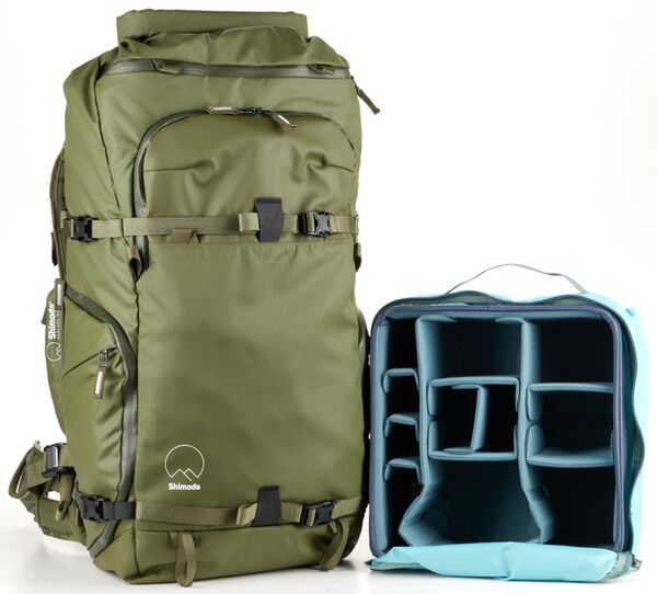 Shimoda Action X50 V2 Starter Kit (Med DSLR CU)  Armeegrün