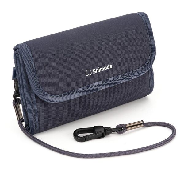 Shimoda Card Wallet  SD - Blau