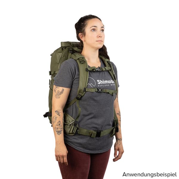 Shimoda Damenschultergurt  Petite  Armeegrün