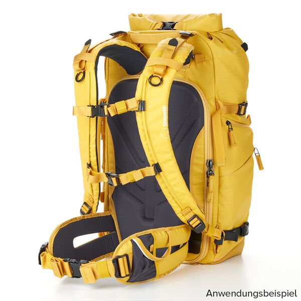 Shimoda Damenschultergurt   Simple gelb