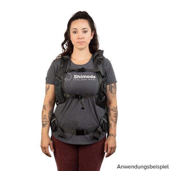 Shimoda Damenschultergurt  Tech schwarz