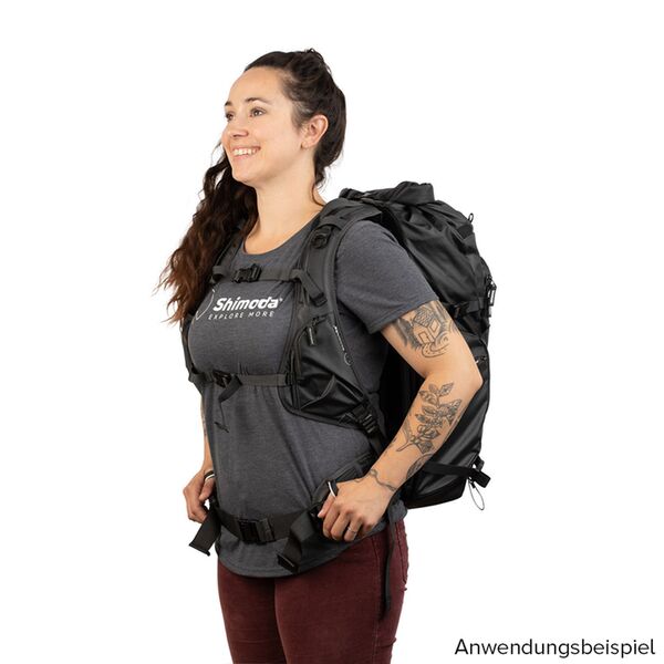 Shimoda Damenschultergurt  Tech schwarz
