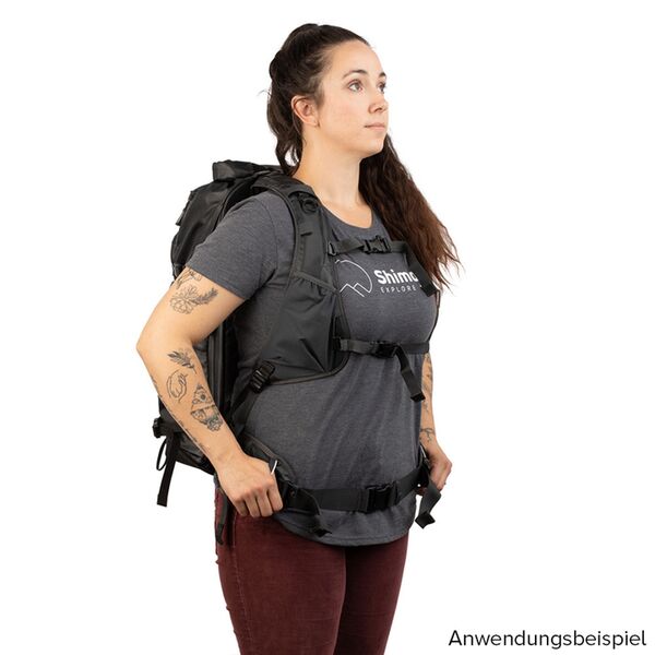Shimoda Damenschultergurt  Tech schwarz