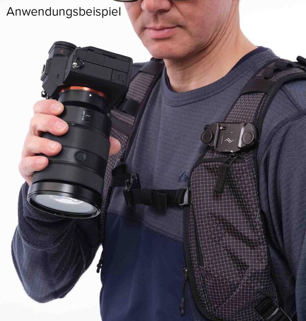 Shimoda Side Lite 22  Damen Starter Kit Schwarz / Weiß