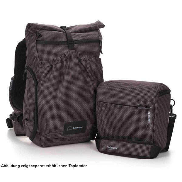 Shimoda Side Lite 22  Rucksack Schwarz / Weiß