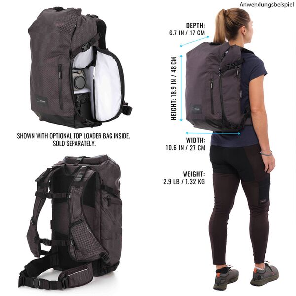 Shimoda Sidecountry 28  Damen Rucksack Schwarz / Weiß