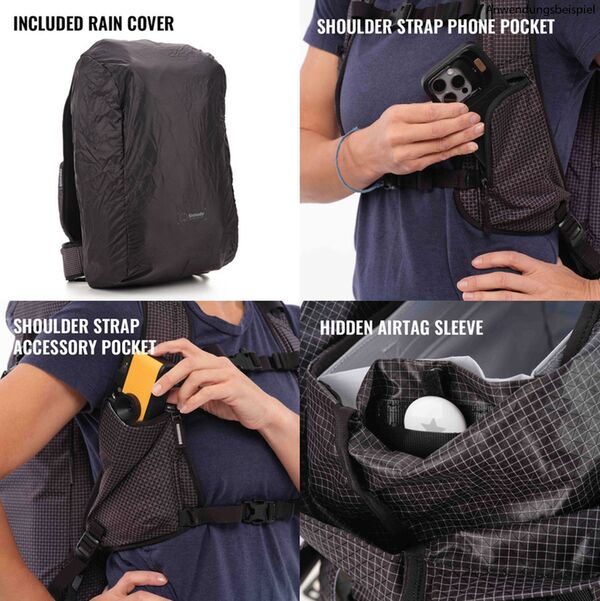 Shimoda Sidecountry 28  Damen Rucksack Schwarz / Weiß