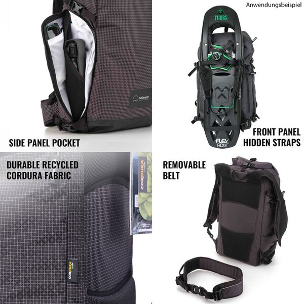 Shimoda Sidecountry 28  Damen Rucksack Schwarz / Weiß