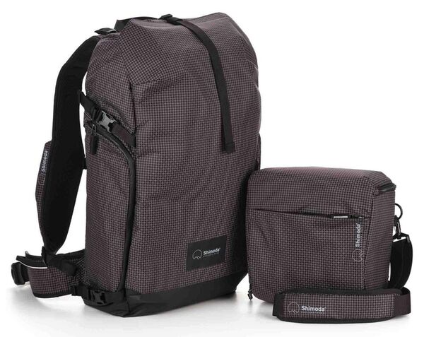 Shimoda Top Loader Medium  Schwarz / Weiß