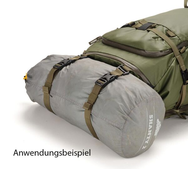 Shimoda Zubehörgurte (1 Paar)  armeegrün