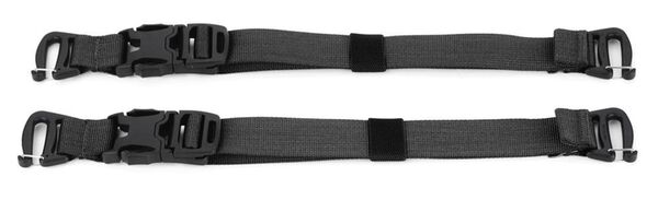 Shimoda Zubehörgurte (1 Paar)  Schwarz