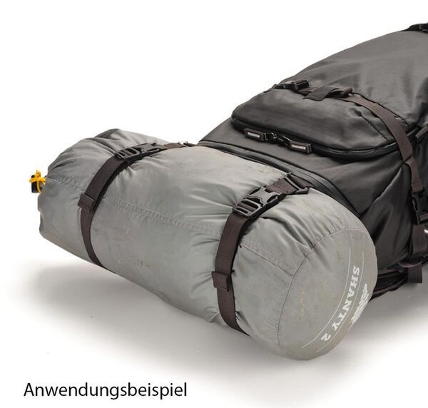 Shimoda Zubehörgurte (1 Paar)  Schwarz