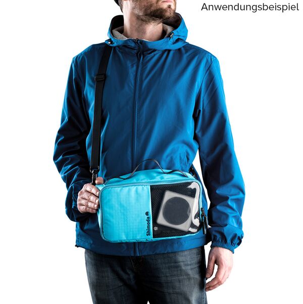 Shimoda Zubehörtasche - River Blue  groß 