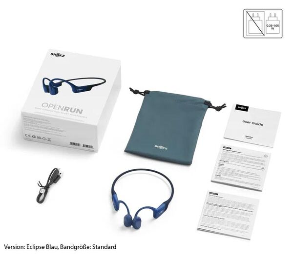 Shokz OpenRun USB-C  schwarz