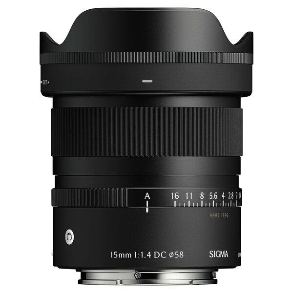 Sigma 15mm f/1,4 DC Contemporary  Canon RF-S