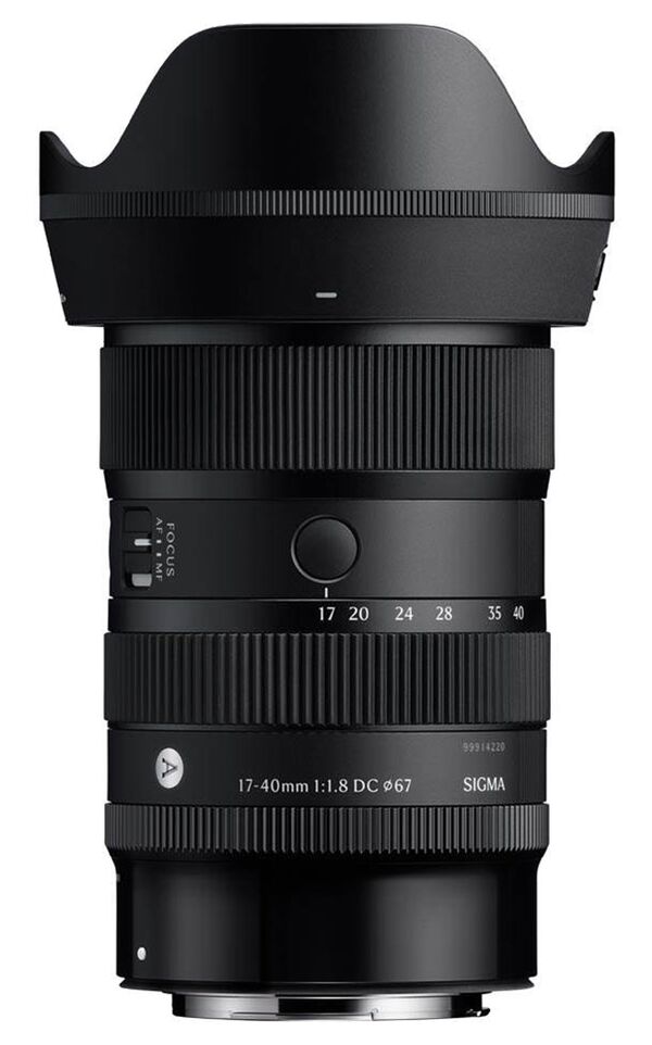 Sigma 17-40mm f/1.8 DC Art  Canon RF-S