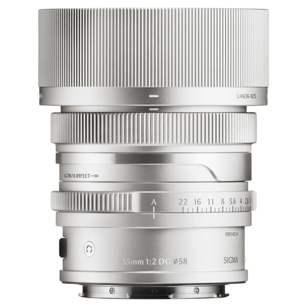Sigma 35mm f/2,0 DG Contemporary  L-Mount Silber