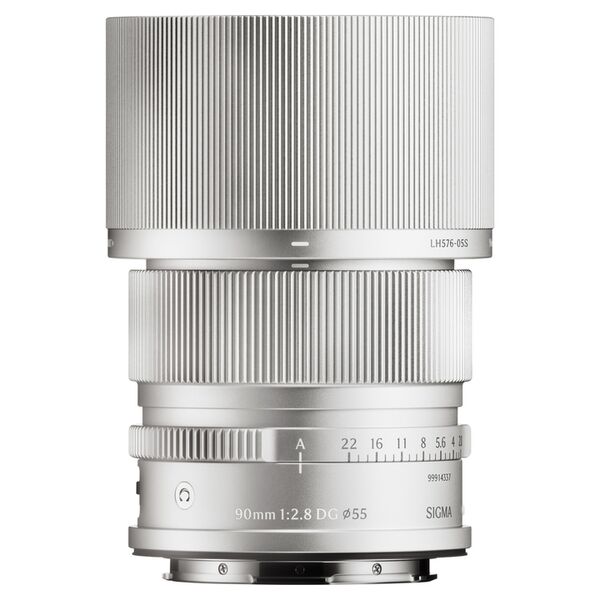 Sigma 90mm f/2,8 DG Contemporary  L-Mount Silber